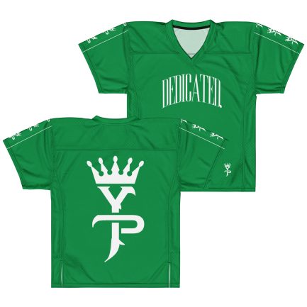 Dedicated Green - American football jersey