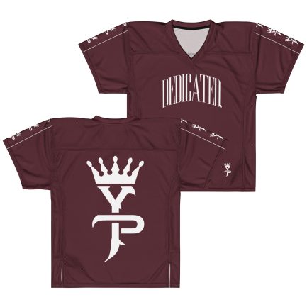 Dedicated Burgandy - American football jersey