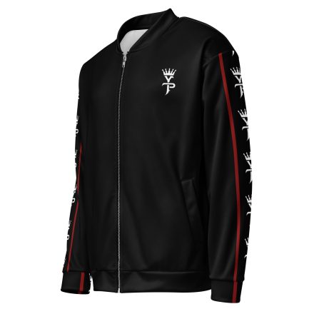 Dedicated - Red Black White - Unisex Bomber Jacket