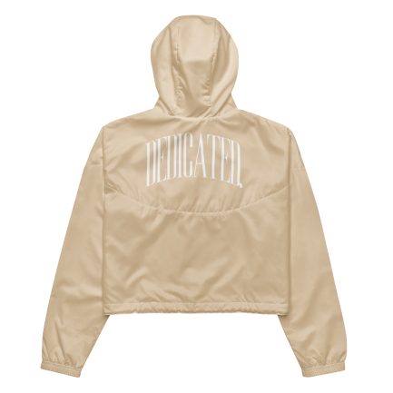 Dedicated Champagne - Women’s cropped windbreaker
