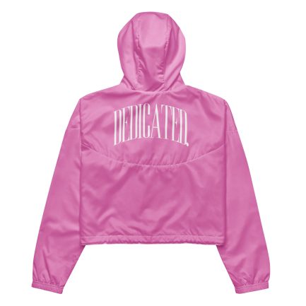 Dedicated Pink - Women’s cropped windbreaker