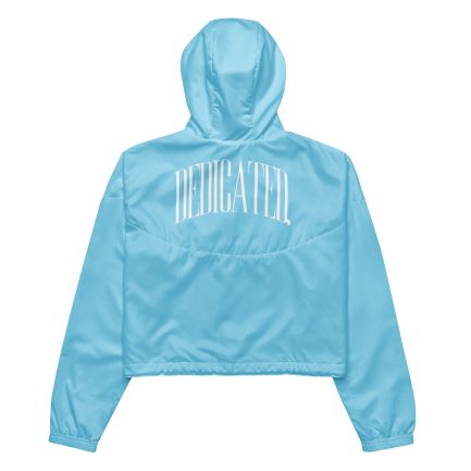 Dedicated Columbian Blue - Women’s cropped windbreaker