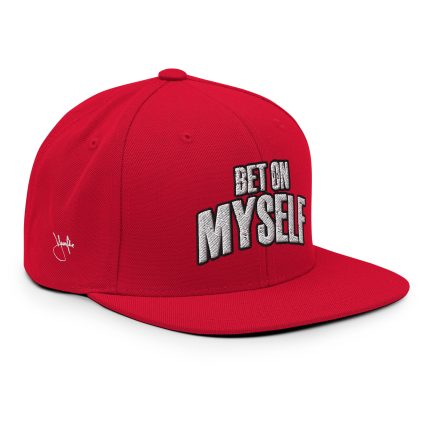 Bet On Myself RED - Snapback Hat