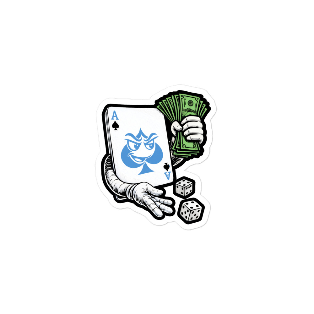 Bet On Myself Ace - Bubble-free stickers - Image 2