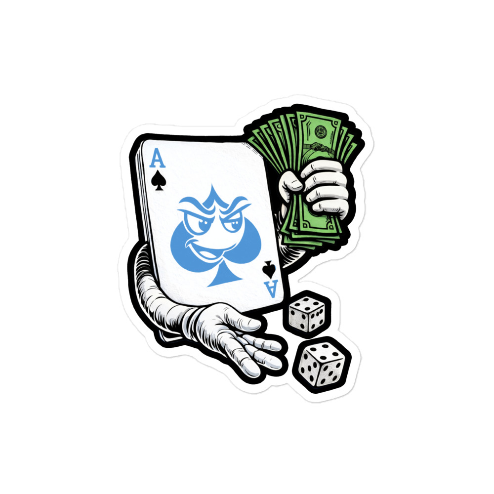 Bet On Myself Ace - Bubble-free stickers - Image 3