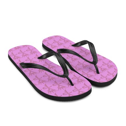 YP Crown Logo Pink - Flip-Flops