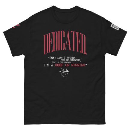 Dedicated Black & Red - Unisex classic tee