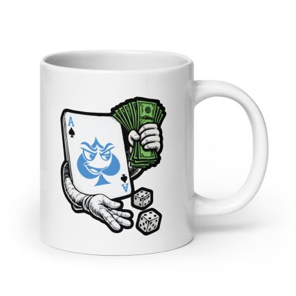 Bet On Myself - White glossy mug