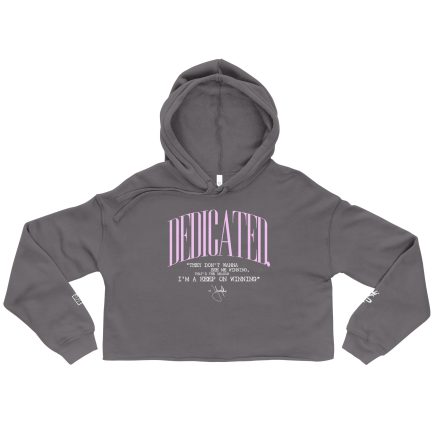 Dedicated Pink & Purple - Crop Hoodie
