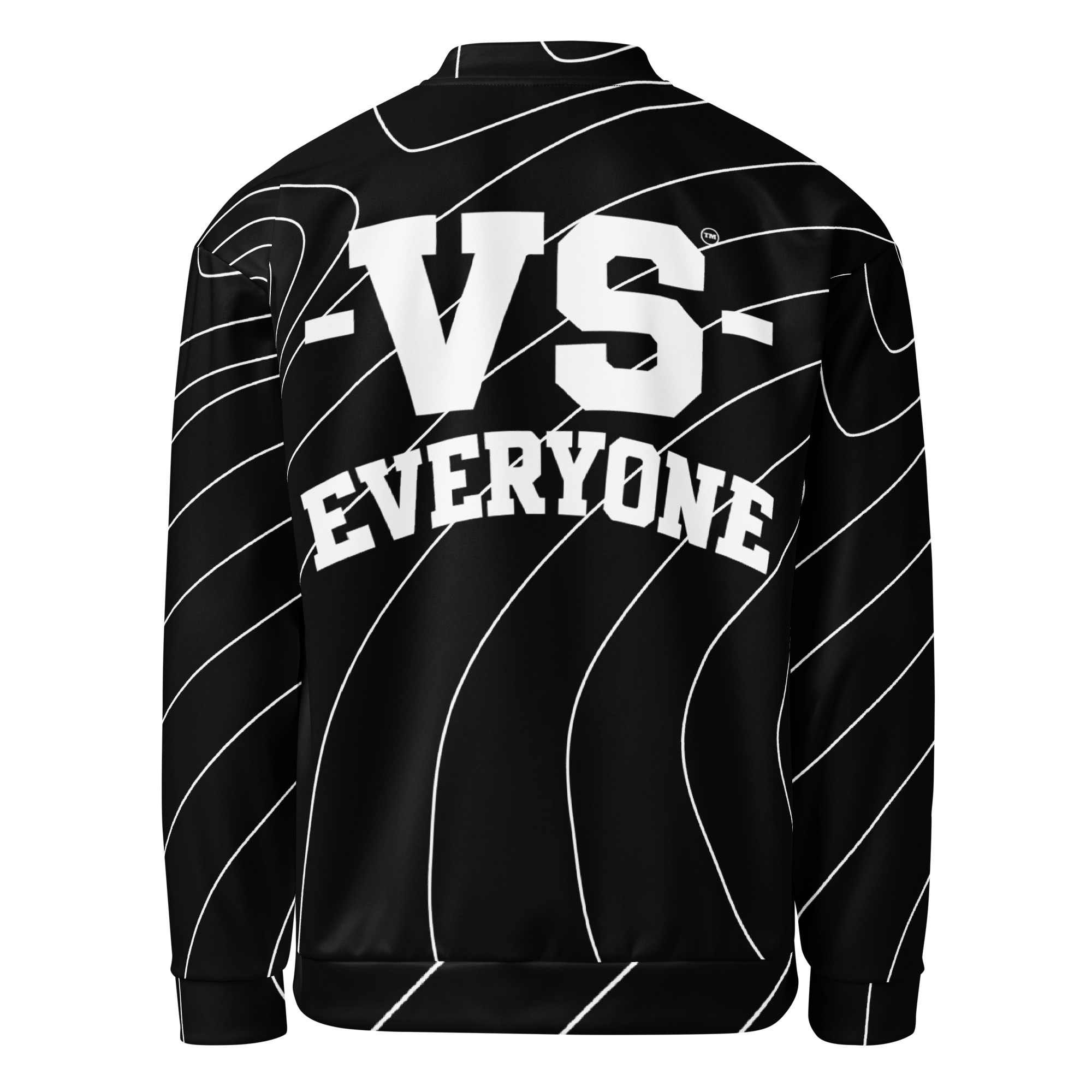 Vs Everyone - Unisex Bomber Jacket - Image 2
