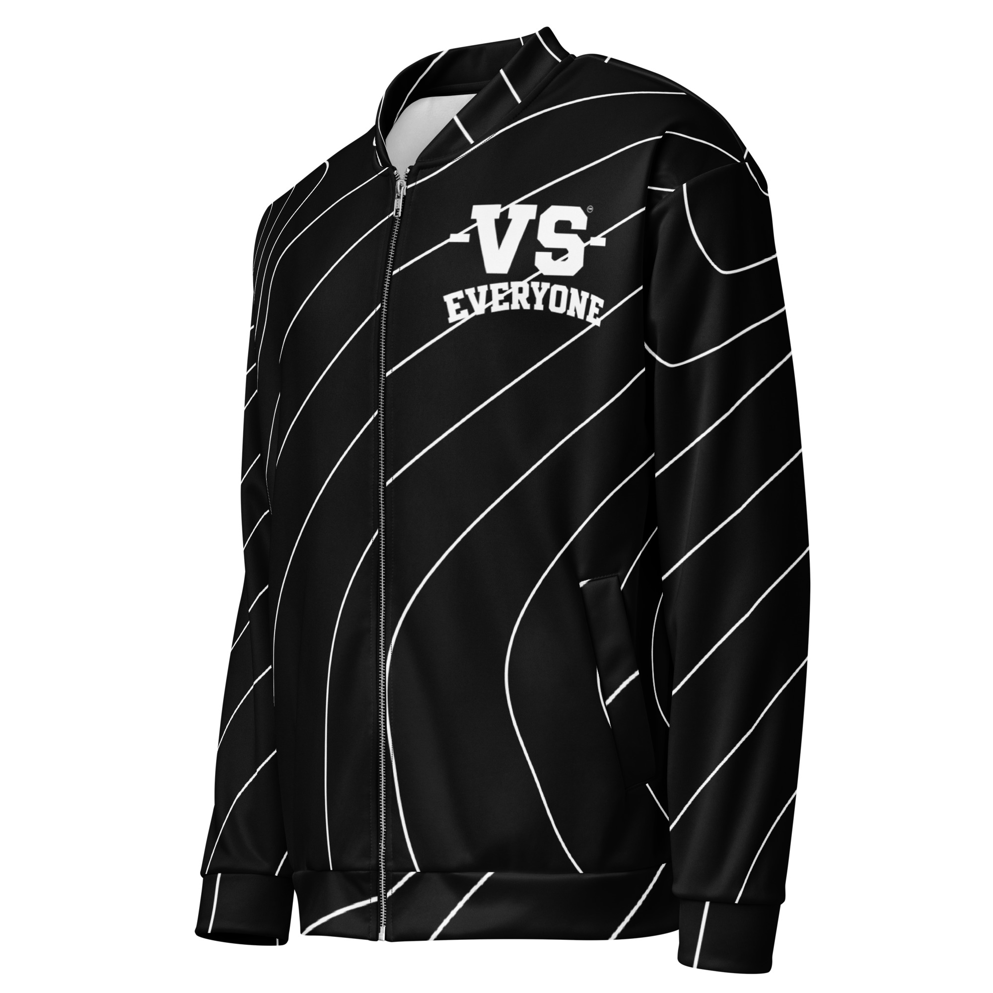 Vs Everyone - Unisex Bomber Jacket - Image 3